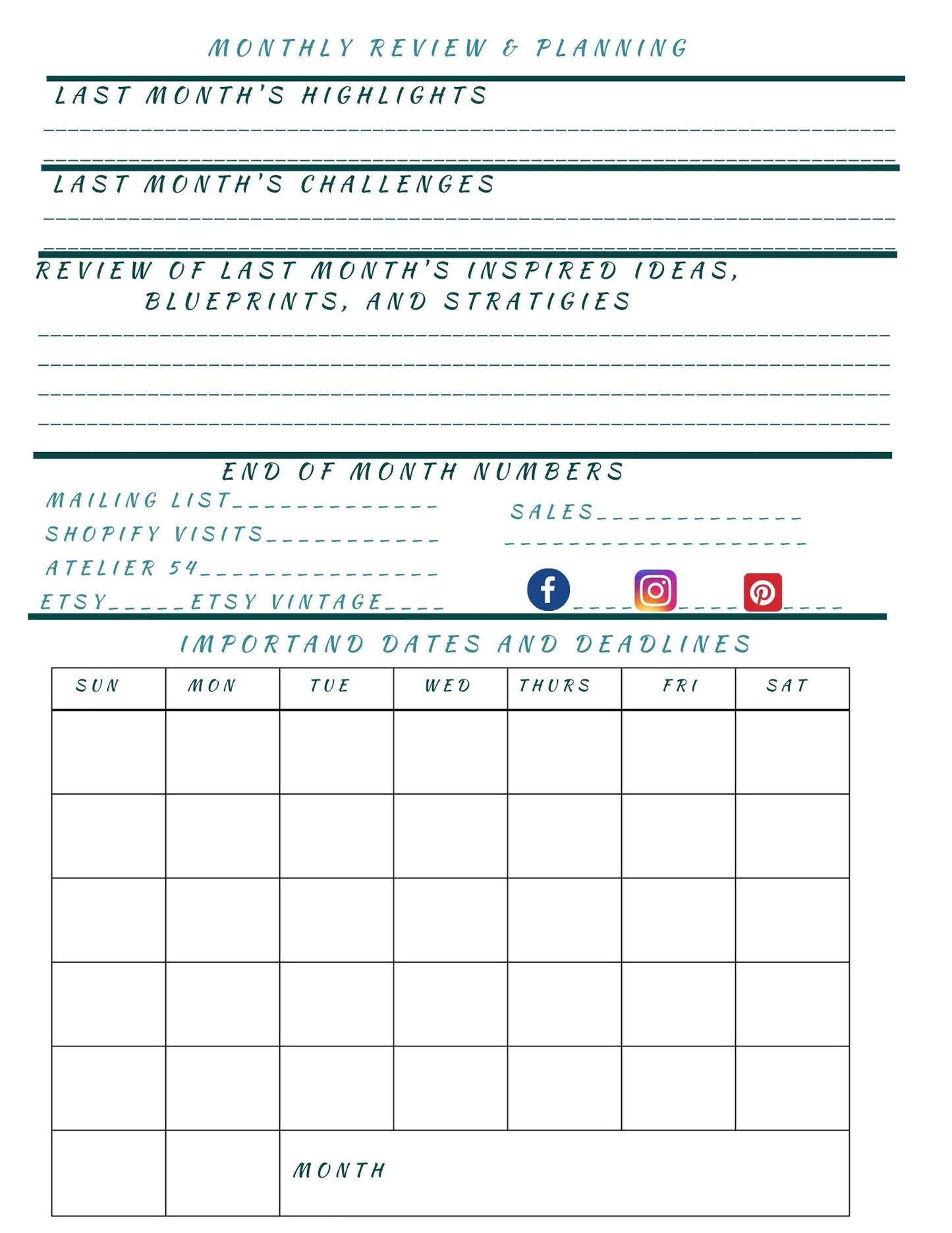 Conference Call Worksheets PDF