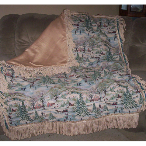 Winter Tapestry Throw
