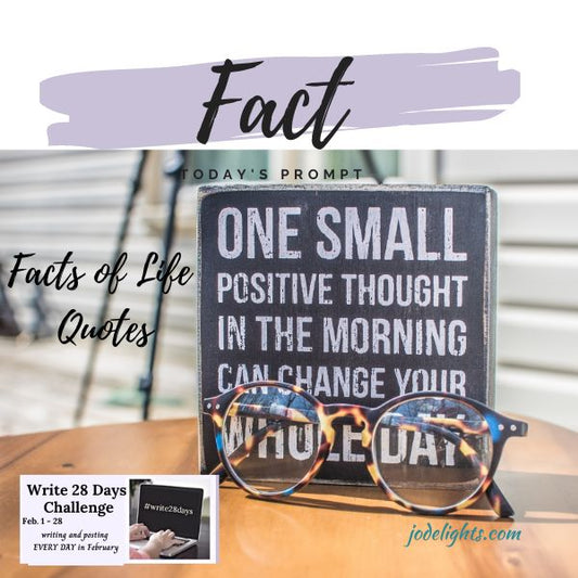 Fact of Life Quotes