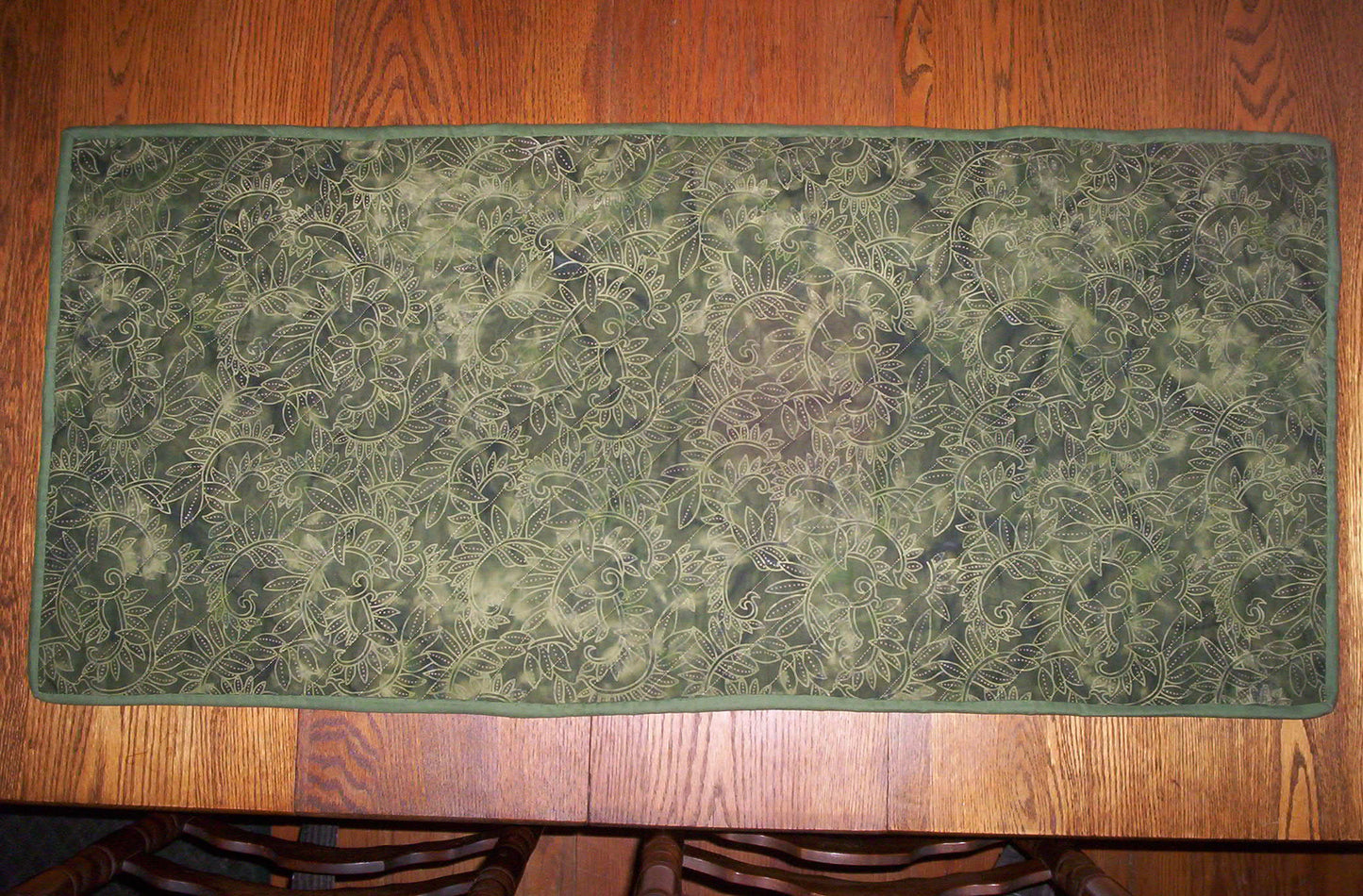Symphony of Greens Table Runner