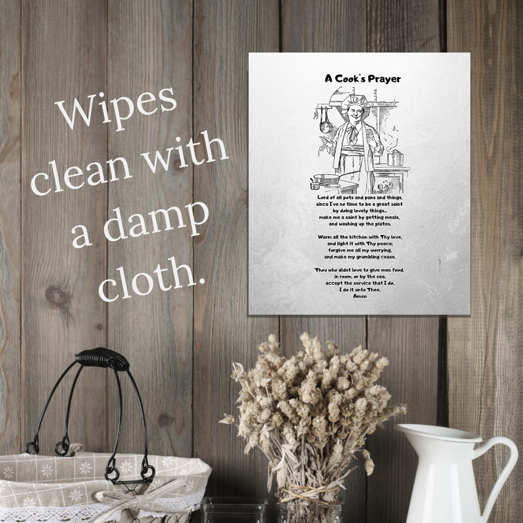 A Cook's Prayer Wall Art