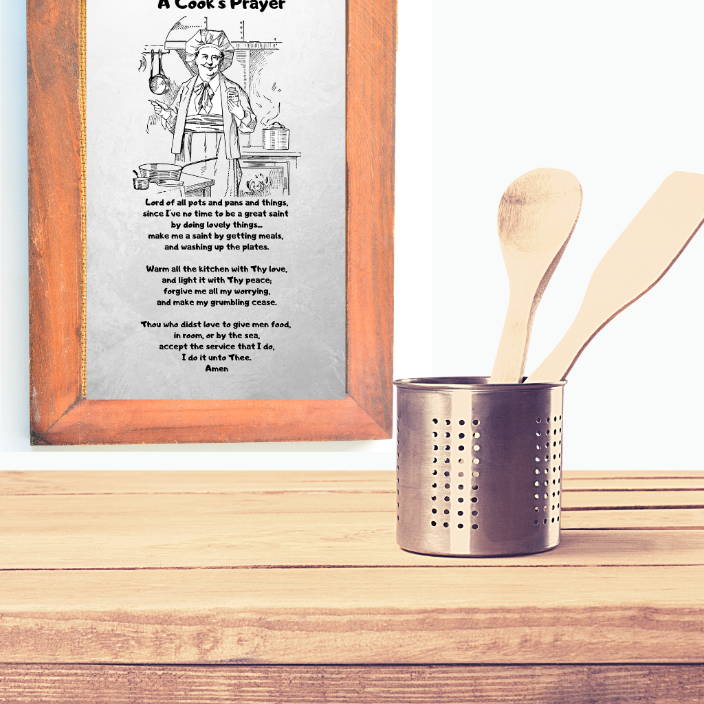 A Cook's Prayer Wall Art
