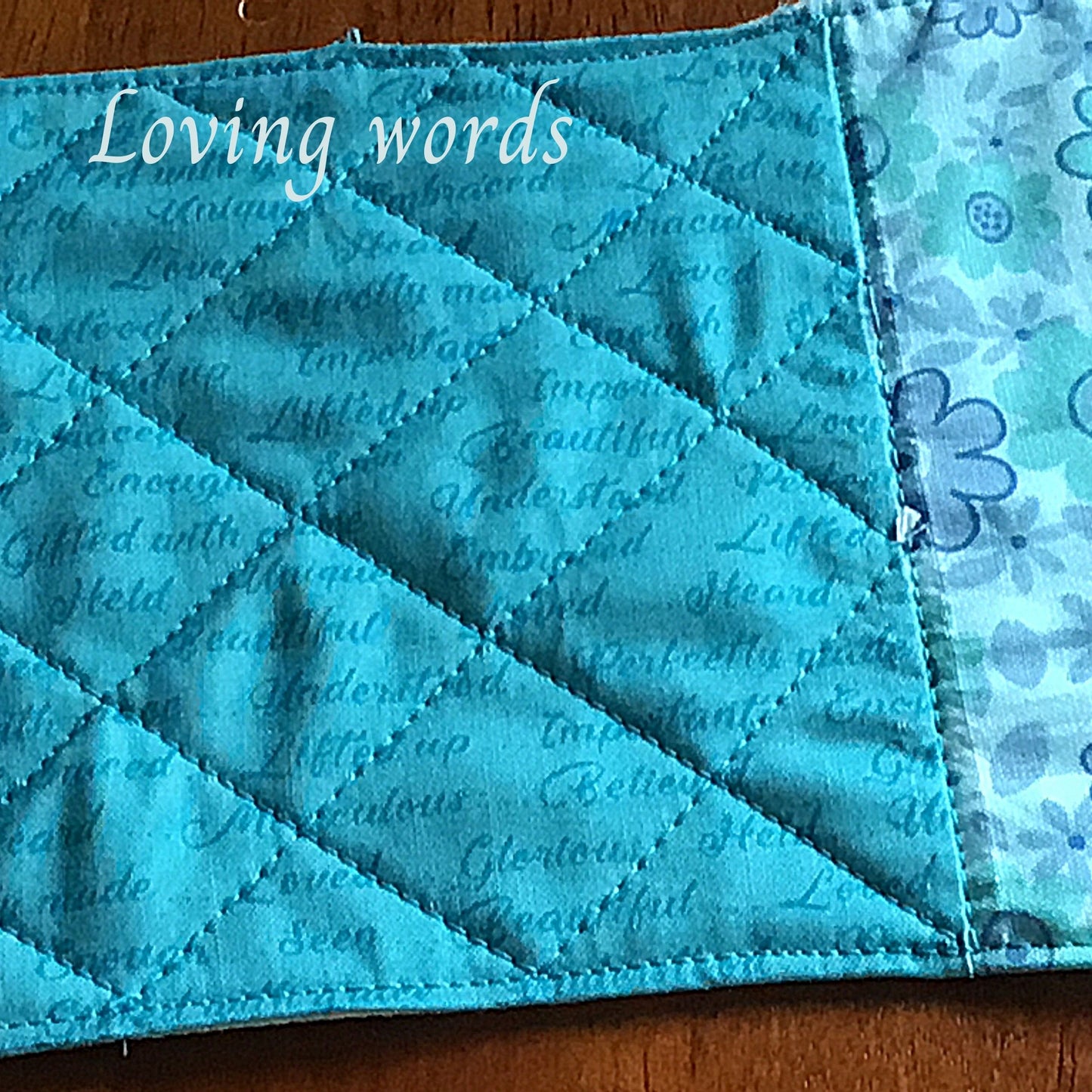 Encouraging Words Mug Rug