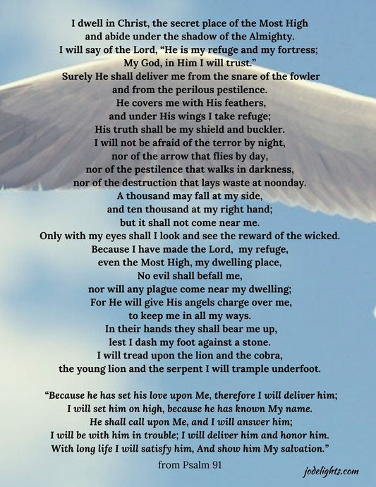 Psalm 91 Protection Decree