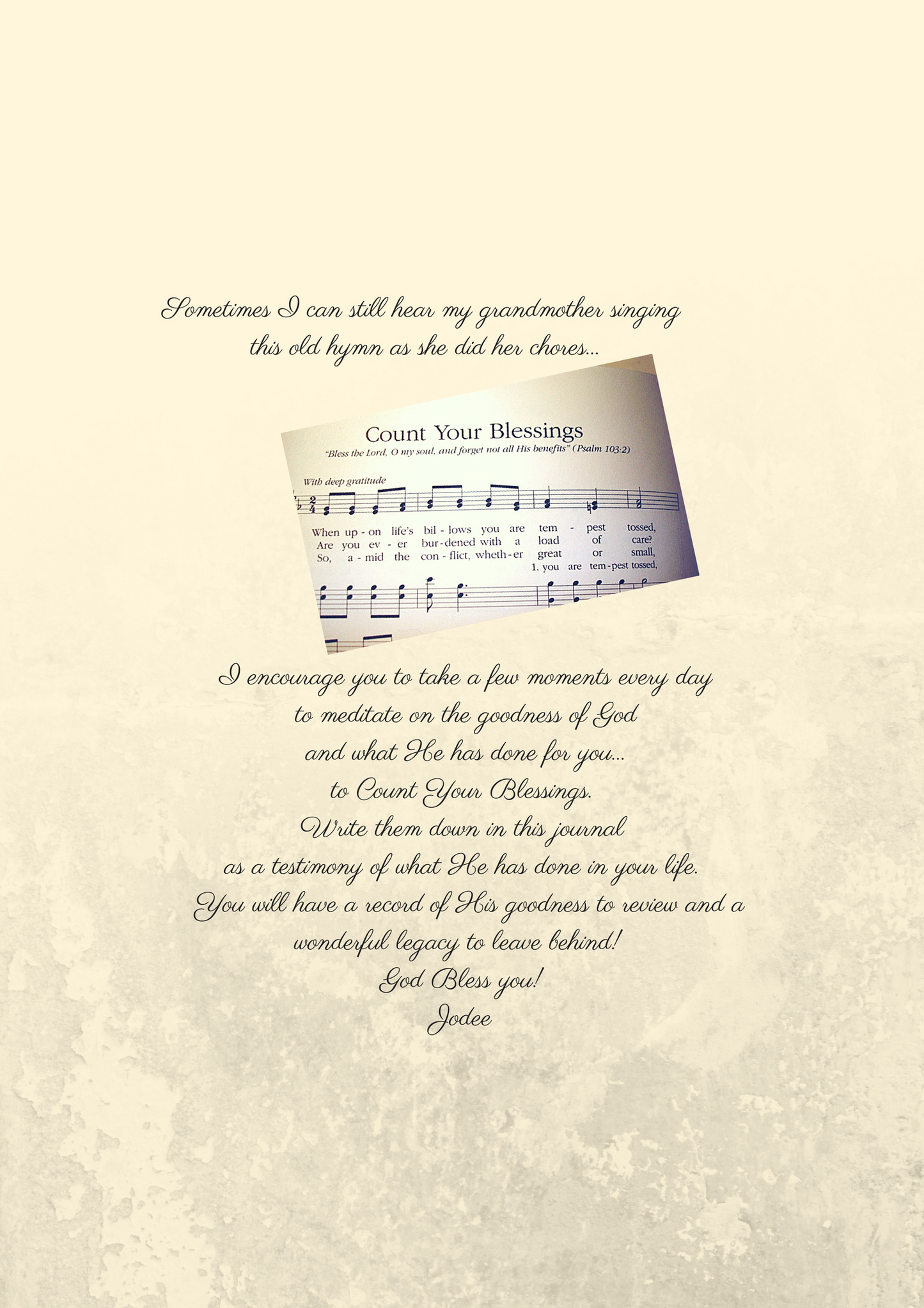 Count your Blessings Journal