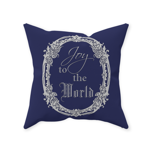 Joy to the World 16 x 16 Throw Pillow