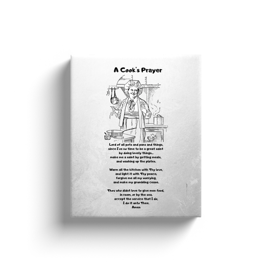 A Cook's Prayer Wall Art